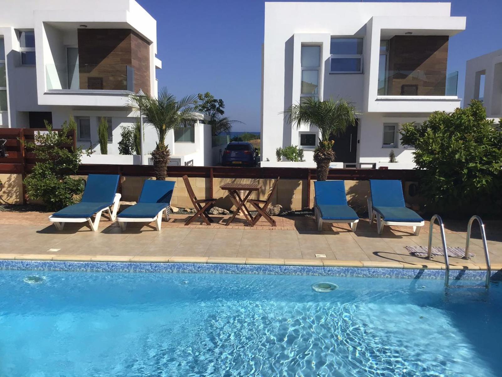 Carolyn Villa Is A Luxury 4-Bedroom Villa With Private Pool In Ayia Napa Exteriör bild